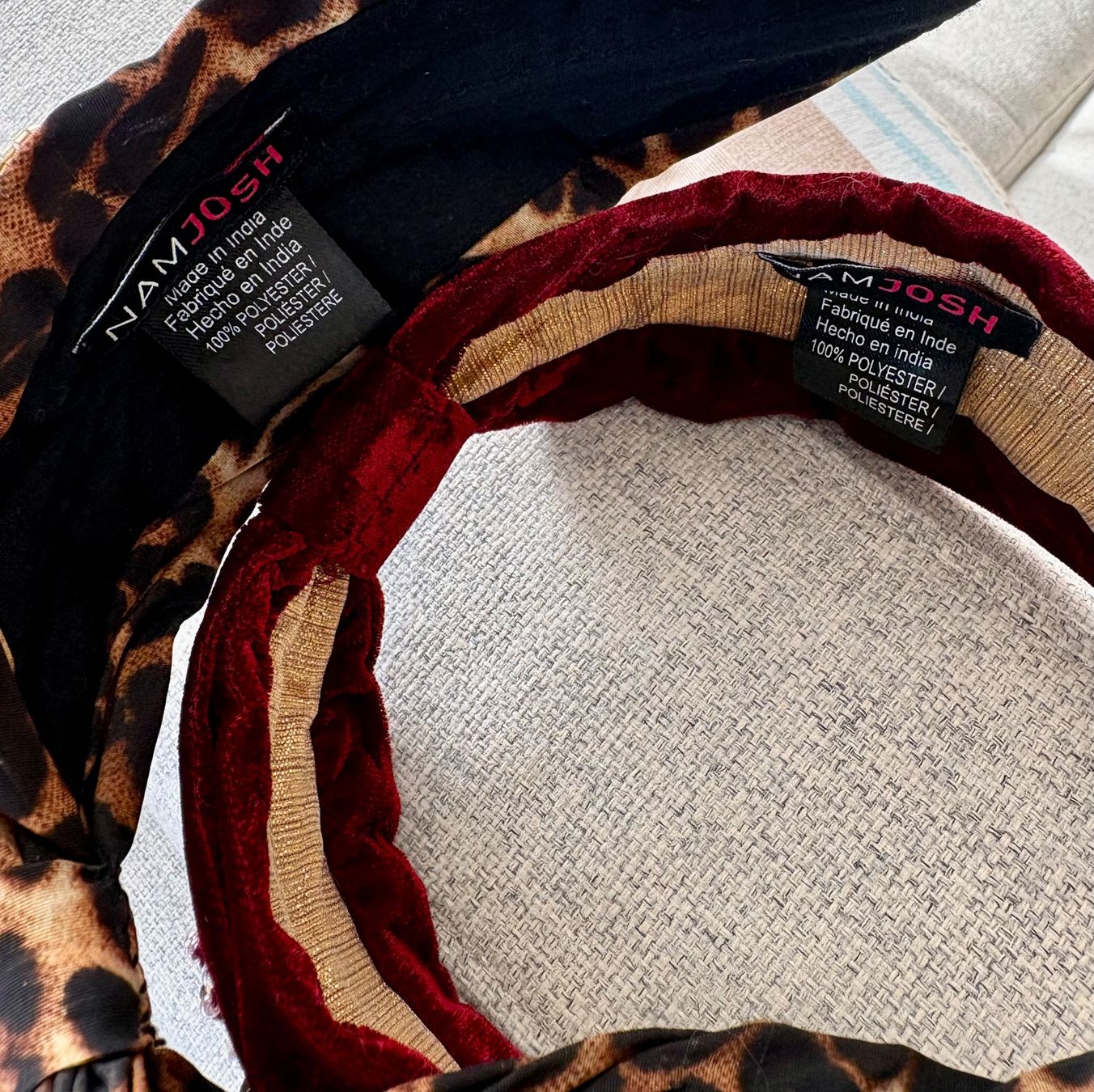Accessori per capelli: 2x Namjosh Headbands Handcrafted – Nuovo (secondo la descrizione) da Rolle venduto da elisolle 5