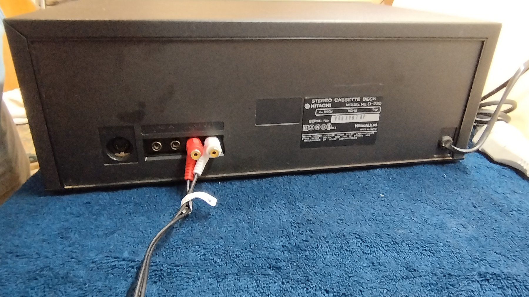 Hitachi Aufnahmegeräte: HITACHI Tape Deck D-230 – Gebraucht aus Zollikofen von Reiterglueck 4