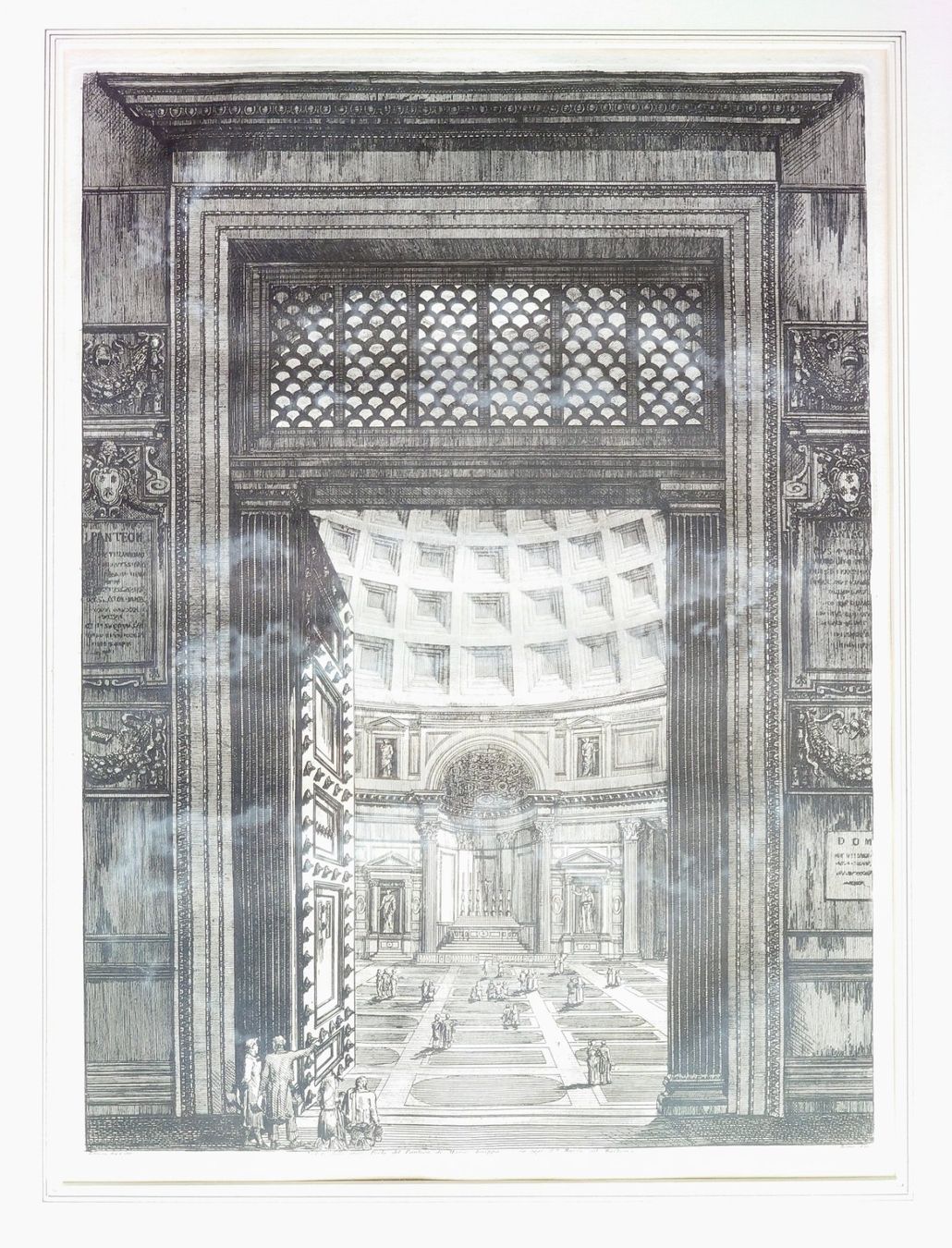 Poster & Bilder: Bild Luigi Rossini Pantheon – Gebraucht aus Winterthur von  1