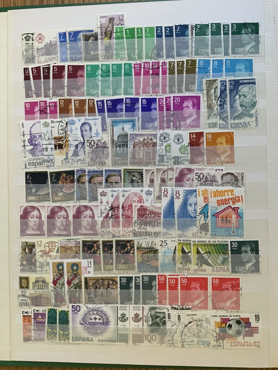 Alle Briefmarken: Spanien Briefmarken – Gebraucht aus Binningen von chr_cr5n 1