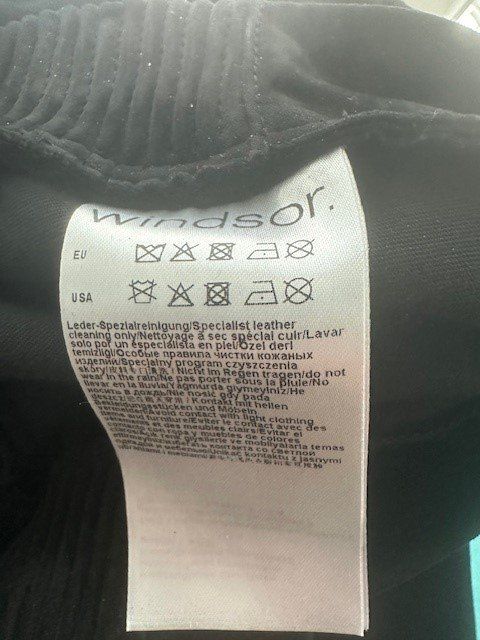 Windsor Pantaloni: Orig. Windsor Wildlederhose, Gr. 34, neu – Nuovo (secondo la descrizione) da Watt venduto da MilaKimba 4