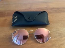 Ray ban 3447 round metal 112 z2 (rosa), nie getragen!
