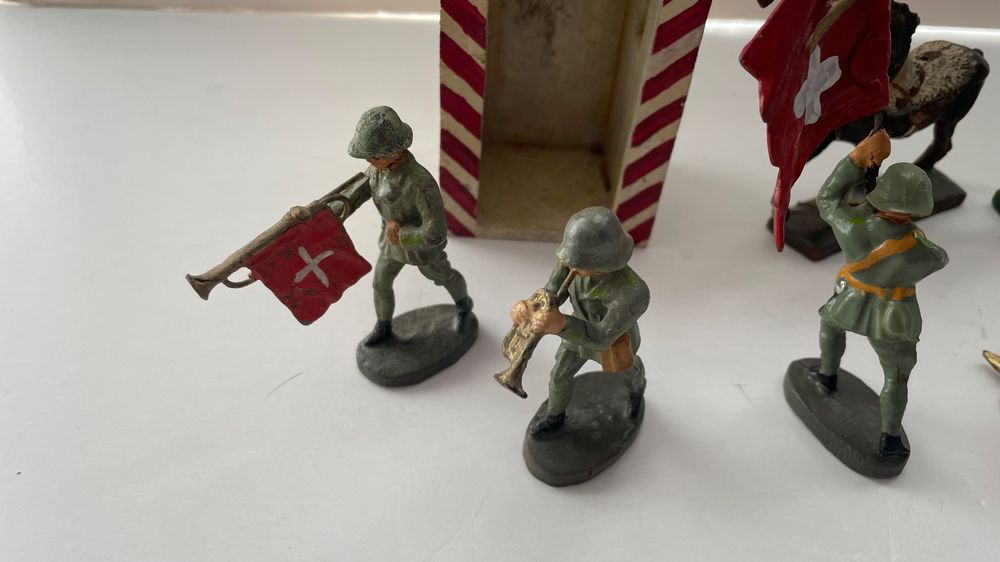Assortimento Elastolin Lineol Hausser Militär Soldaten 2