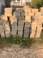 Pflastersteine Beton grau 60 Stk. 12x12cm