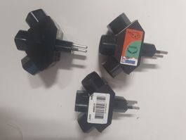 Mehrfachstecker 3xTyp13 schwarz 3xT13 Dreifachstecker Menge?