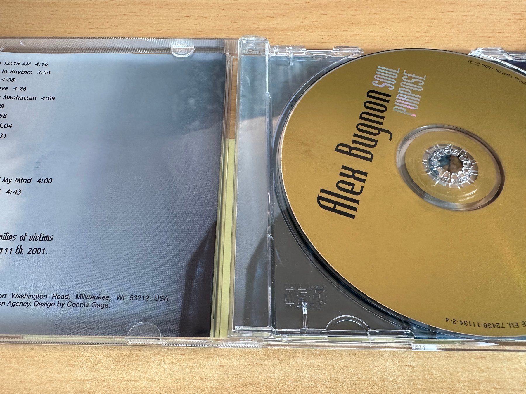 CDs: Alex Bugnon – Soul Purpose – Gebraucht aus Rikon im Tösstal von Alpenmutz 2