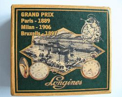 Longines Taschenuhr Box Uhrenbox Etui Montre Poche Gousset