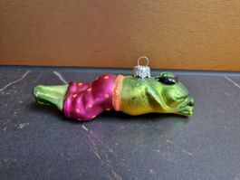 Frosch Schwimmer / Crawlfrosch Anhänger Christbaum
