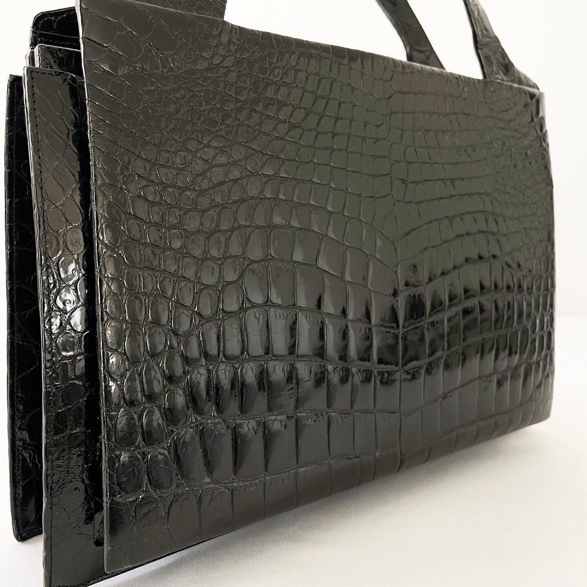 Borse da donna: CROCODILE LEATHER VINTAGE BAG – Nuovo (secondo la descrizione) da Freienbach venduto da Avviivva_Shop 5