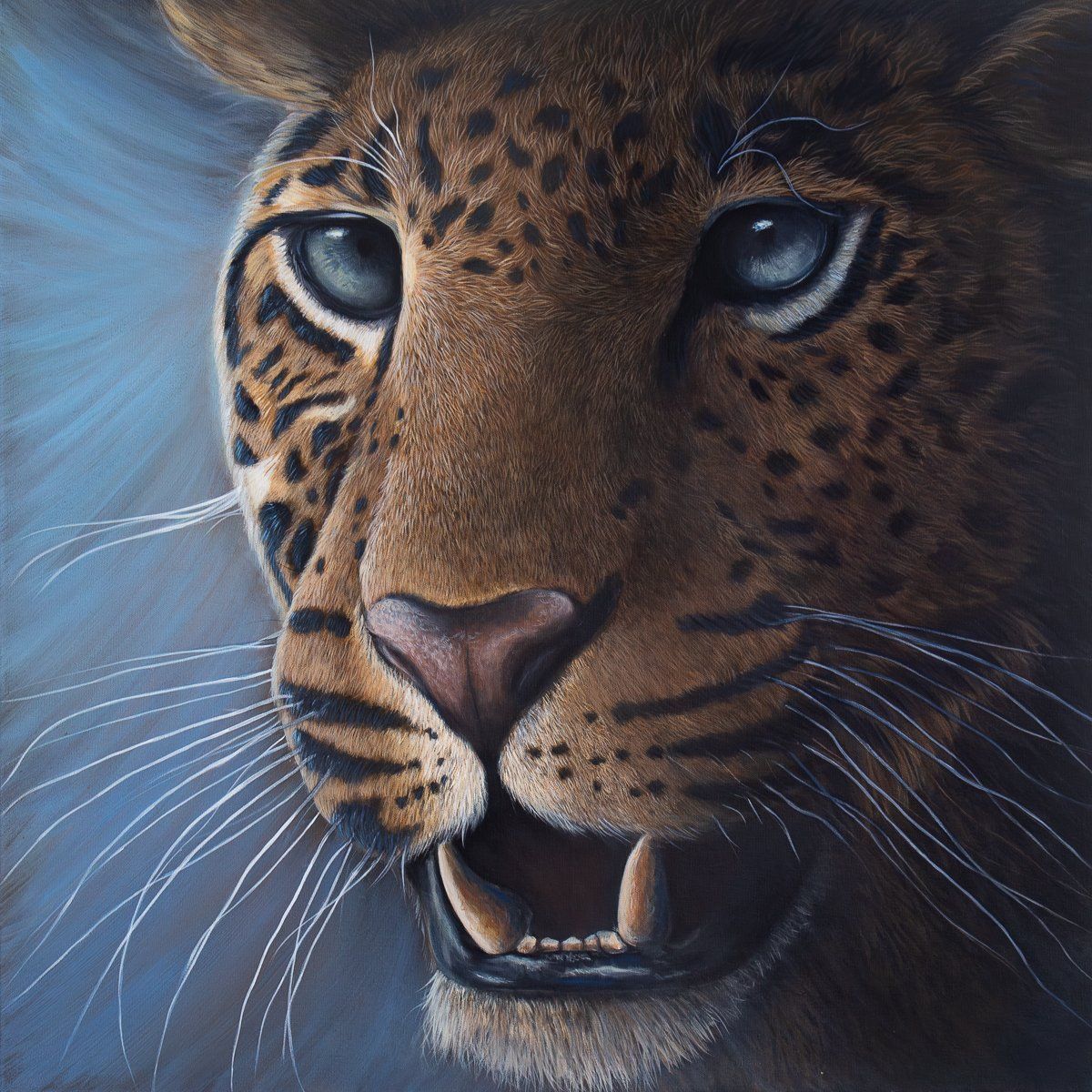 Dipinti: Original Jaguar Acrylgemälde – Nuovo (secondo la descrizione) da Therwil venduto da Jazzio_Art 1