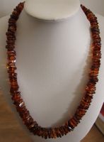 Nachlass: Ostsee Bernstein Schmuck Kette Collier 57 Gramm