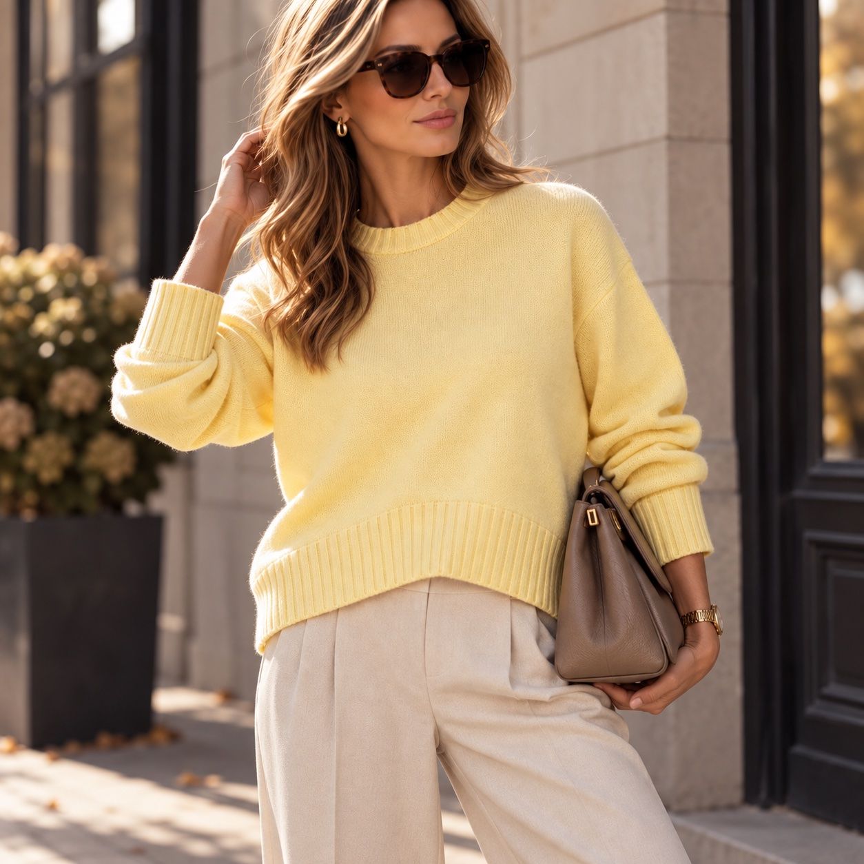 Zara Maglioni & Felpe: ZARA Damen Pullover Strickpullover gelb Rundhals M NEU – Nuovo e nell'imballaggio originale da Rotkreuz venduto da ILURENA