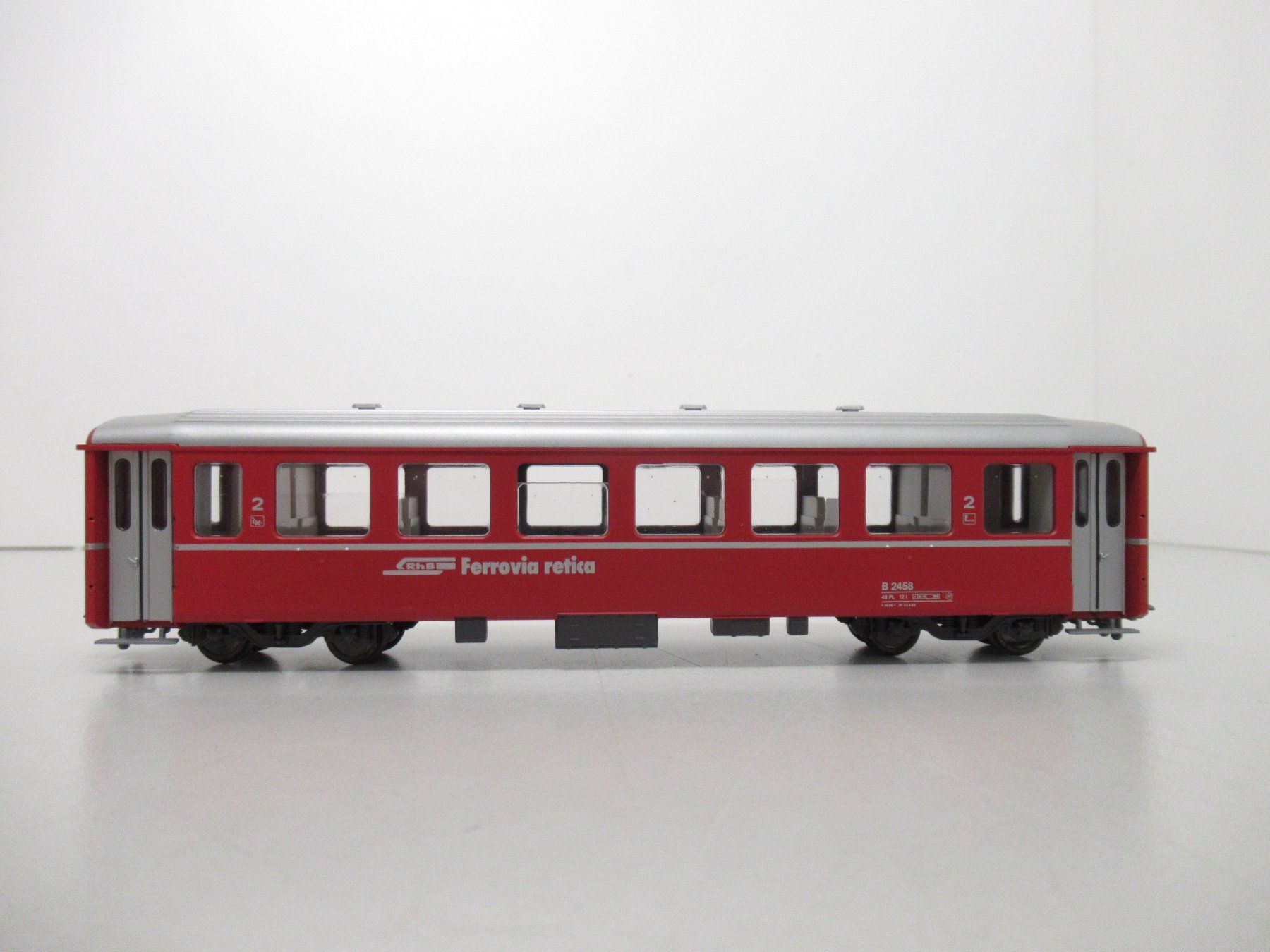Bemo Modelleisenbahnen: Bemo 3260 Einheitswagen 2. Klasse der Rhätischen Bahn RhB – Gebraucht aus Basel von mhmarken 1