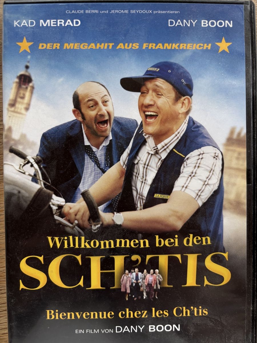 Tutti i DVDs: Willkommen bei den Sch'tis - DVD – Usato da Gebenstorf venduto da pas_9p6b