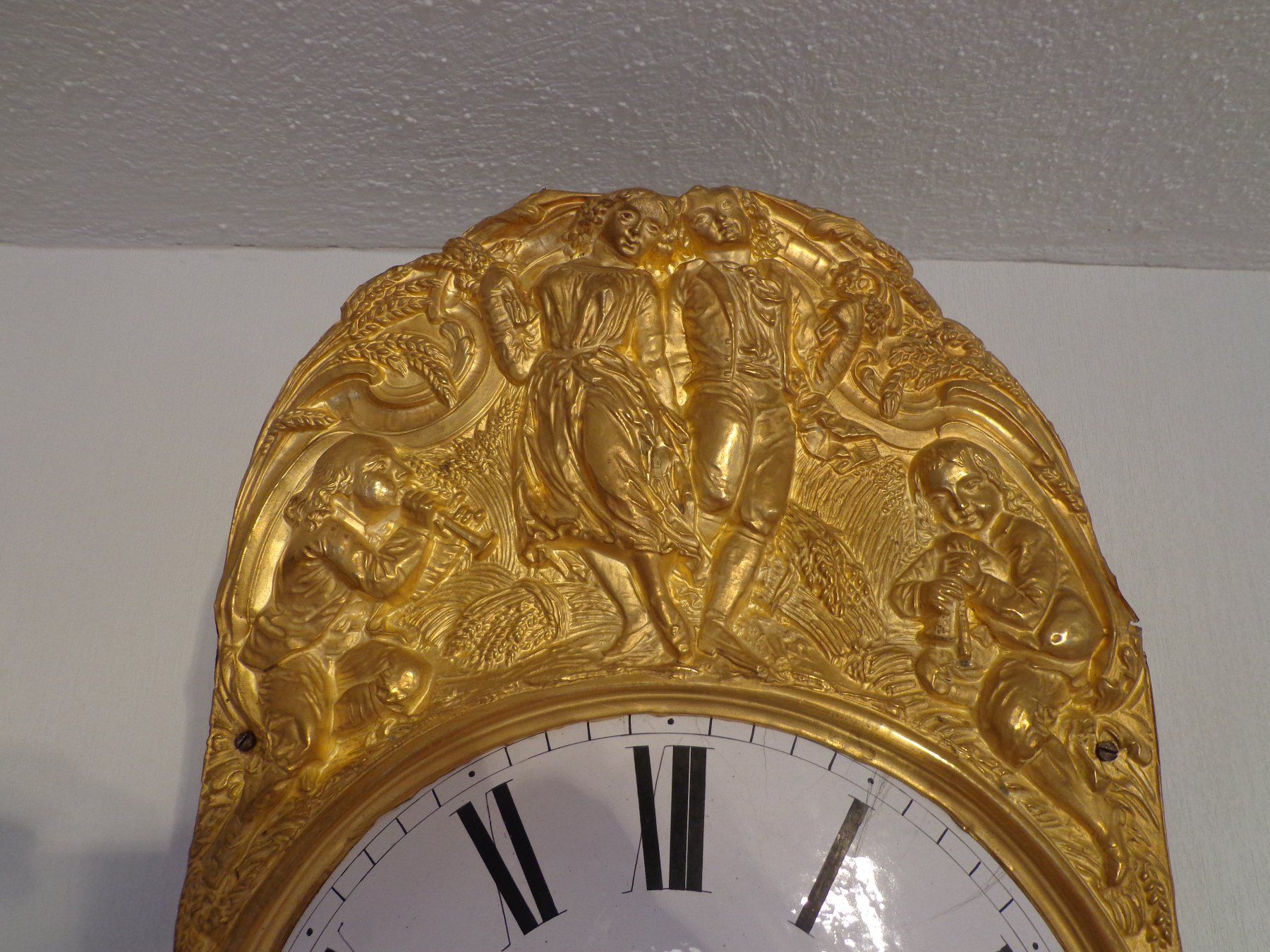 Orologi: Comtoise Morez Burgunder Uhr wohnfertig – Usato da Würenlingen venduto da reneda777 3