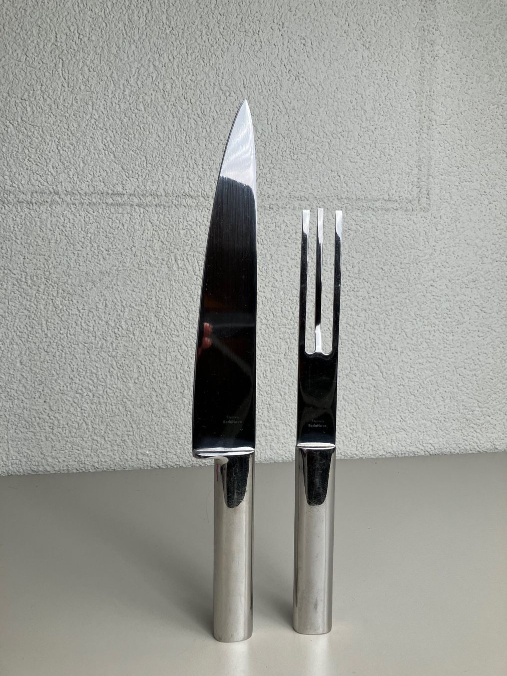 Coltelli da cucina: Boda Nova Stainless Fleischmesser mit Gabel – Usato da Stallikon venduto da Colombaccio 4