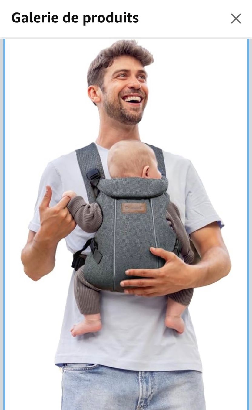 Bauch- & Rückentragen: Porte bébé ergonomique Jané dual – Neu (gemäss Beschreibung) aus Cheseaux-Lausanne von mil_2qnw