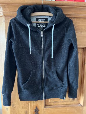 Superdry Hoodie 36 Damen schwarz