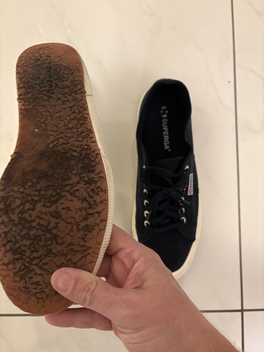 Superga Herrenschuhe: Superga Schuhe, Dunkelblau, Grösse 43 – Gebraucht aus bettlach von Falonef 2