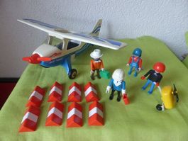 Vintage Playmobil Air Taxi Albatros 1985 mit Zubehör