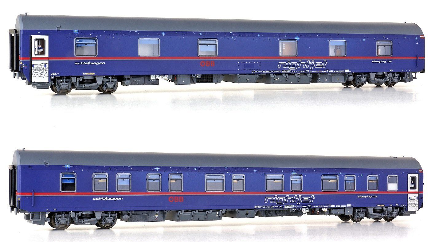 LS Models Modellini di ferrovie: Models World Set MW 2116 DC NEU Nightjet ÖBB/SBB – Nuovo e nell'imballaggio originale da Seedorf BE venduto da asm_82 7