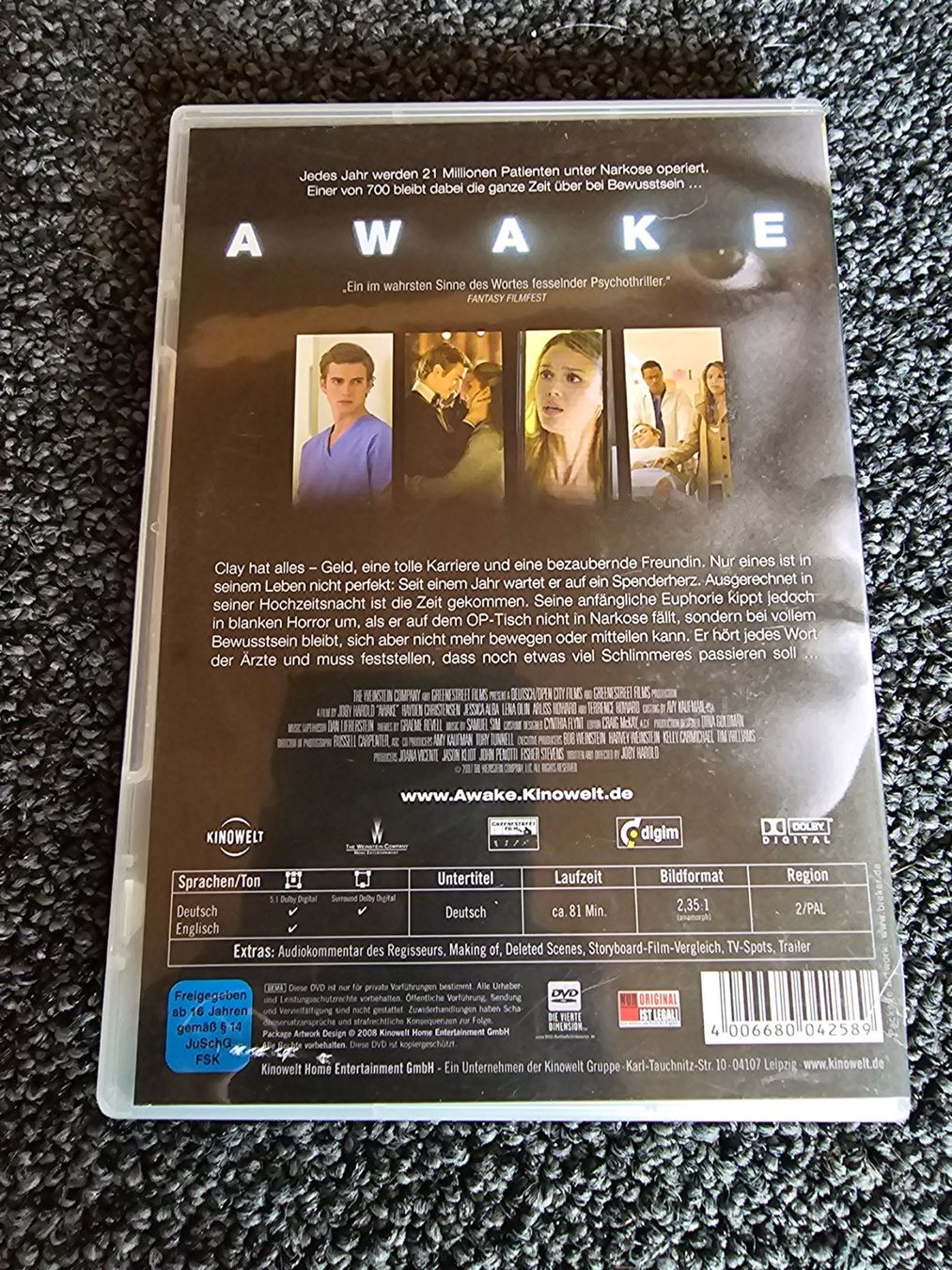 Tutti i DVDs: AWAKE(14519) – Usato da Ruswil venduto da M71 1