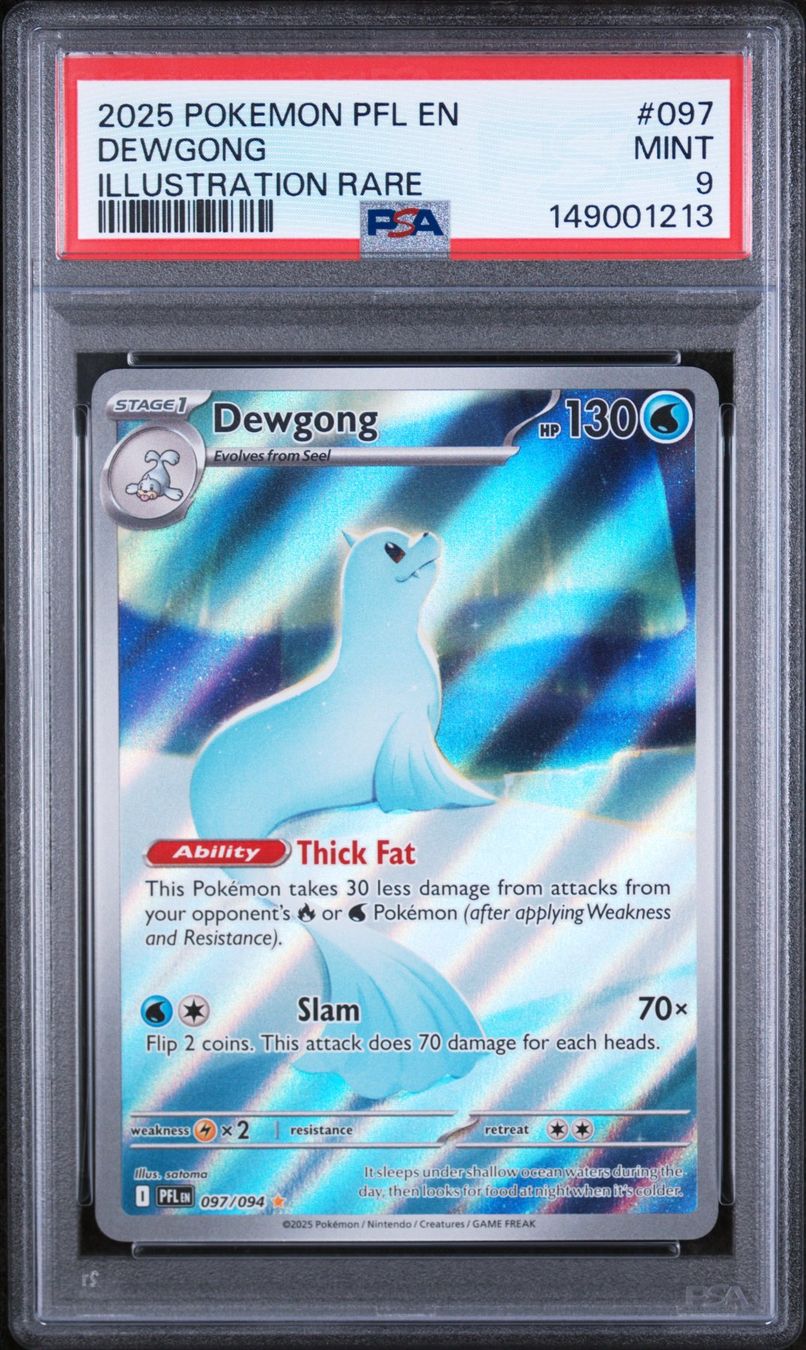 Pokémon Cartes à collectionner: Dewgong Phantasmal Flames PSA 9 – Neuf avec emballage d'origine à Basel par Epicdraw