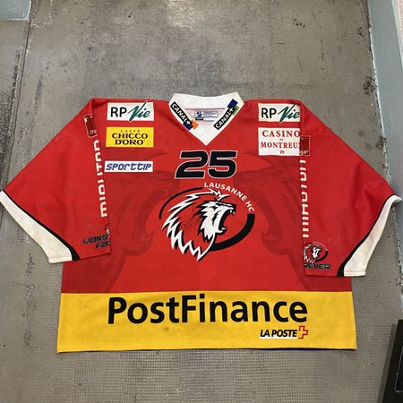Signed Lausanne Hockey Club Official Jersey LHC