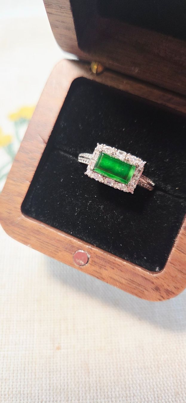 Anelli: NEW - S925 Jade Ring (Adjustable) – Nuovo (secondo la descrizione) da Zürich venduto da cin_wcf6 2
