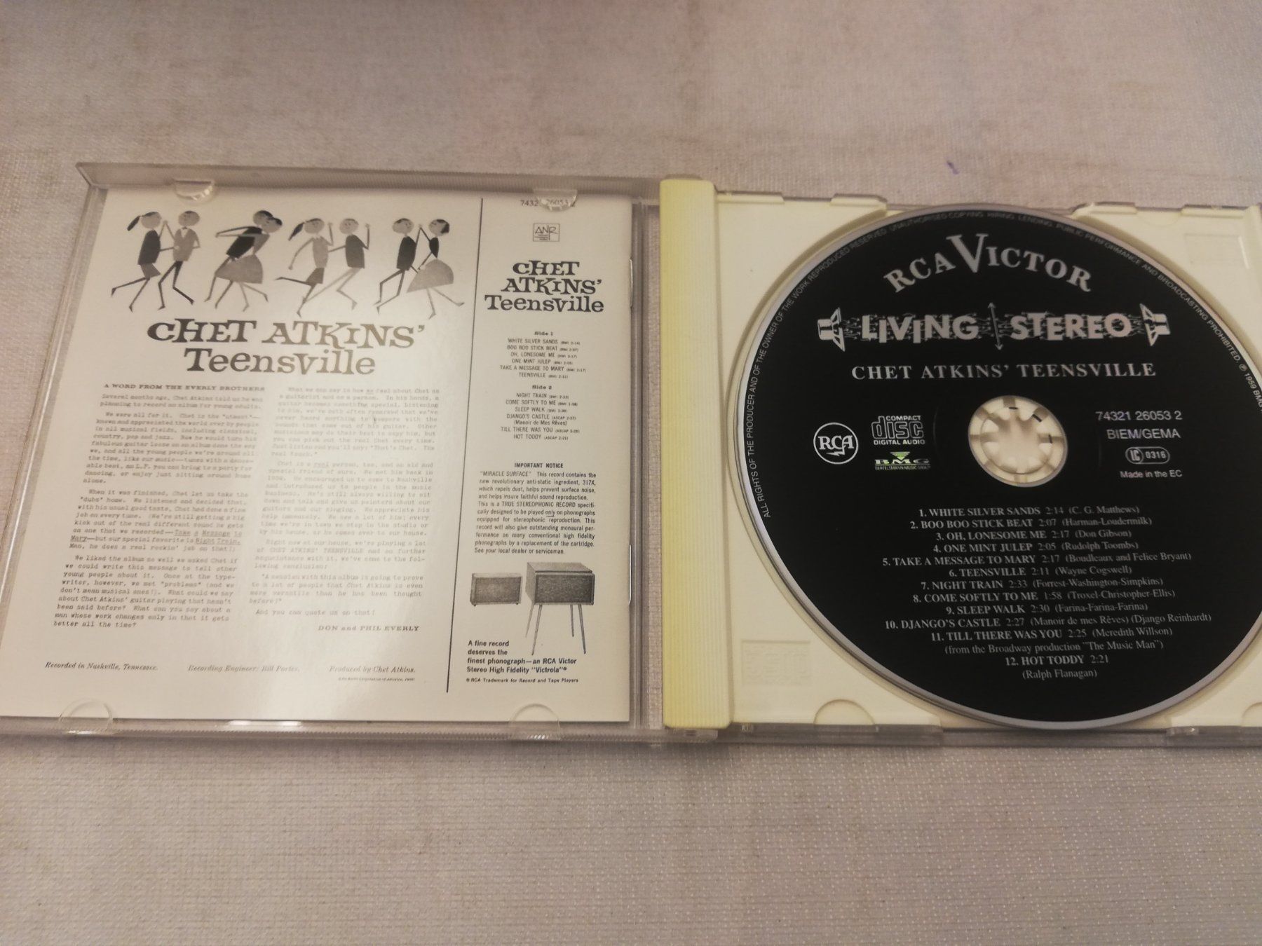 CDs: CHET ATKINS' TEENSVILLE – Gebraucht aus Bern von Vinylsound.ch 2