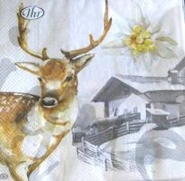 Serviette mountain deer (t316) 2Stk.
