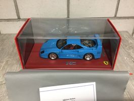 BBR 1:18 Ferrari F40/1987/Blu chiaro/82stück/P18151D