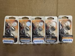 Philips Vision P21W Glühbirne 12V/21W, 5er Pack, Neu!
