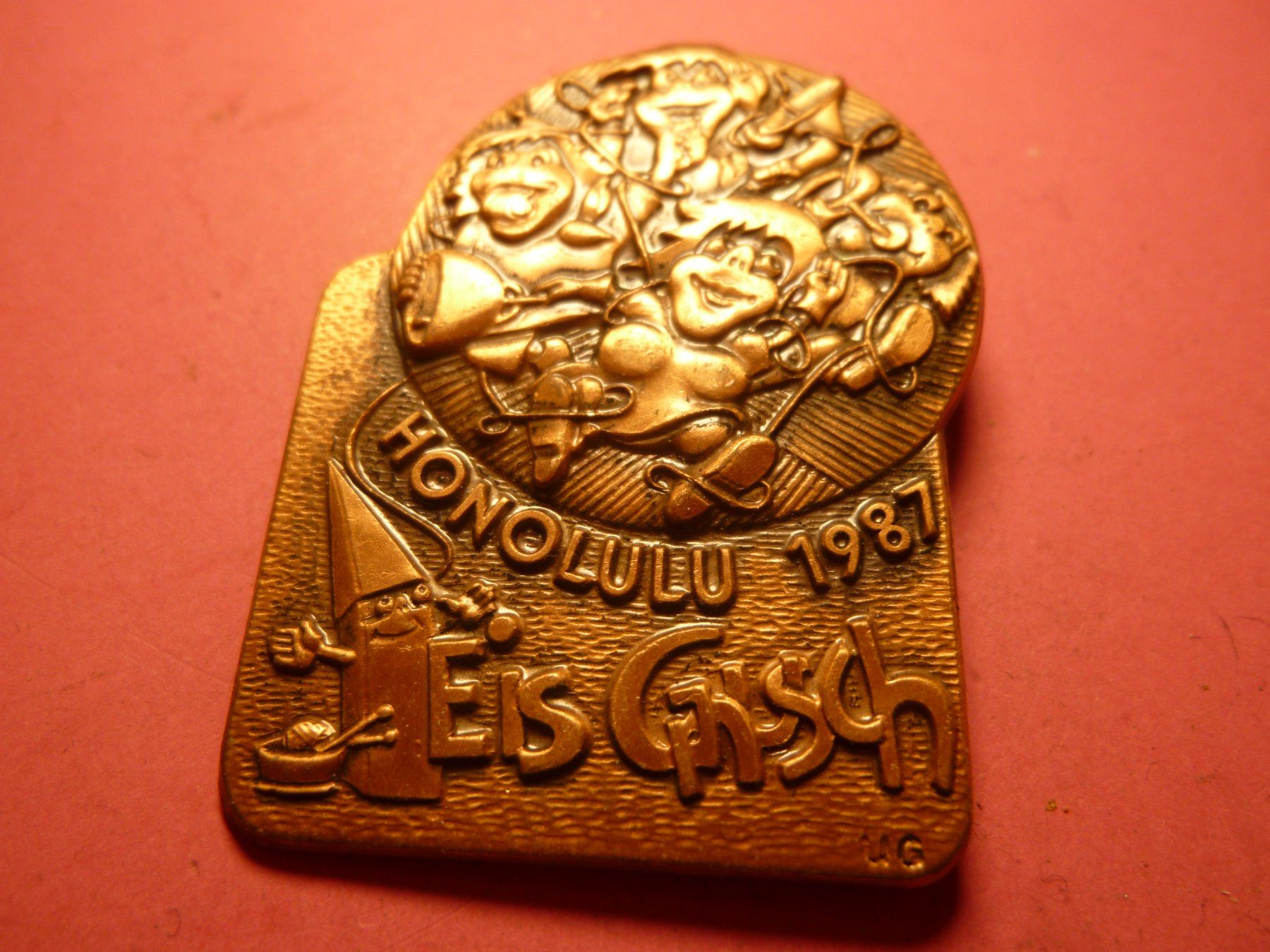 Plaquettes & Badges: HONOLULU 1987 BRONZE – D'occasion à Ried (Muotathal) par Mandarin02
