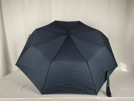 LIGHT TREK Automatic Regenschirm inkl. Kompas Blau