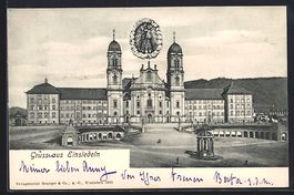 Einsiedeln, Das Kloster und ein Marienbi
