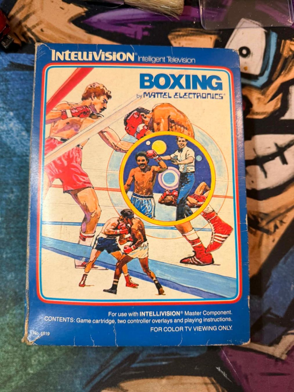 Giochi: Boxing Mattel Intellivision – Usato da Giubiasco venduto da Ticinerd