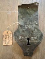 Antikes Türschloss Truhenschloss geschmiedet