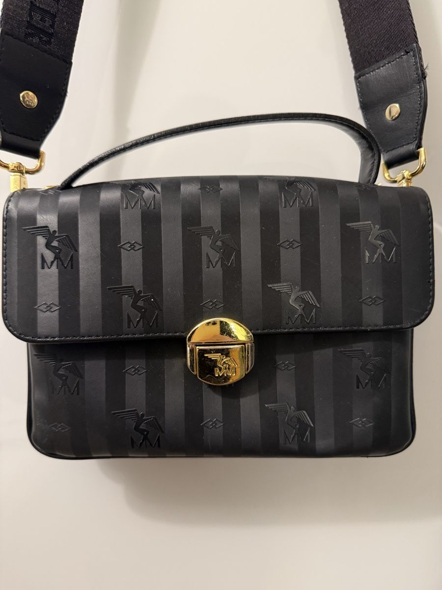 Maison Mollerus Taschen für Damen: Mollerus Handtasche schwarz – Gebraucht aus Herisau von ogkosta