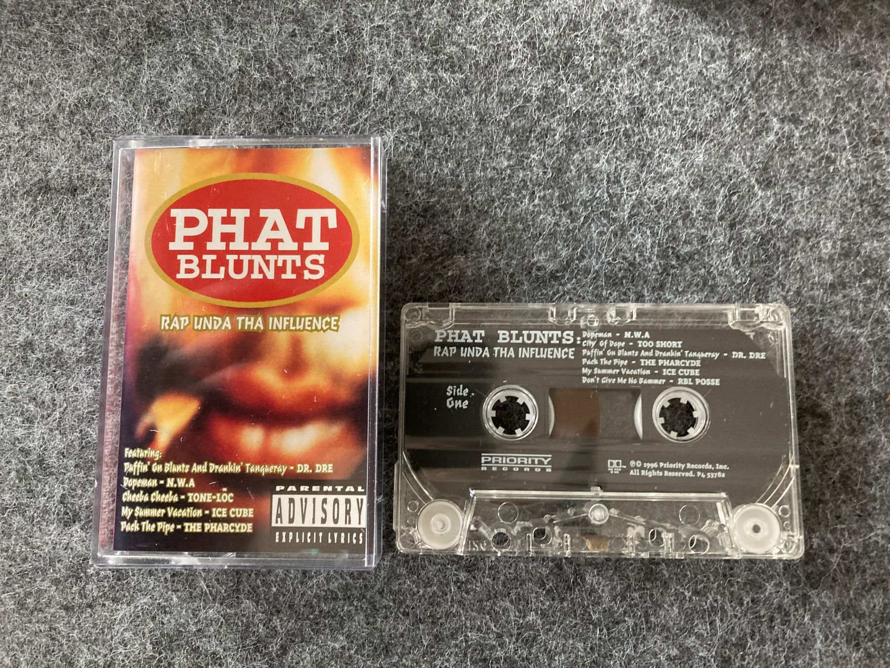Musicassette: Various - Phat Blunts - Rap Unda Tha Influence (MC) – Usato da Fribourg venduto da Karushi 3