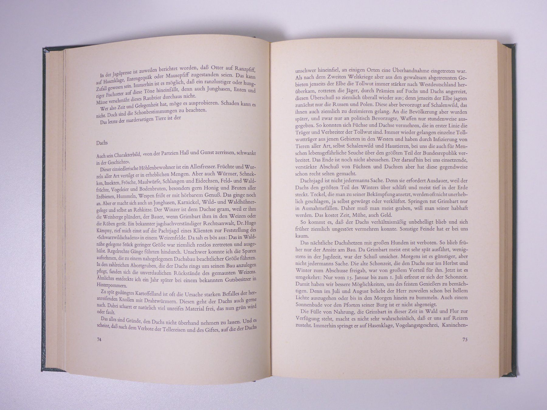 Libri: Jagd: A. Schmoock, Stimmen der Tiere – Usato da Erschwil venduto da taglang 2