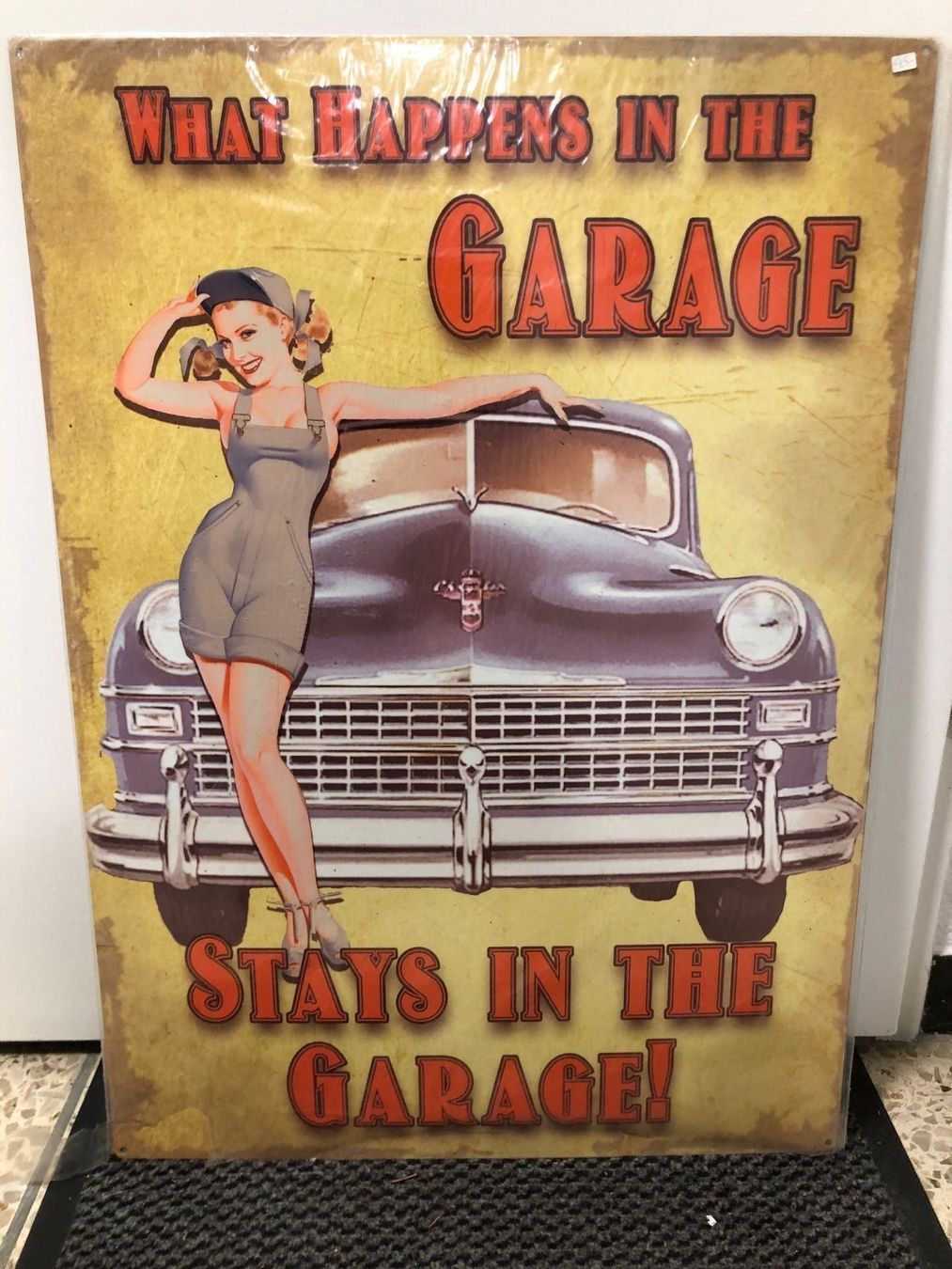 Insegne: Garage pin up us car – Nuovo (secondo la descrizione) da Reinach AG venduto da rares75