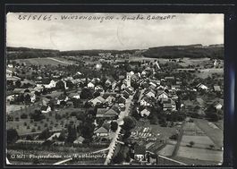 Wiesendangen /Zch., Ortsansicht vom Flug