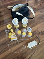 Medela Freestyle Pumpe mit Kühltasche und Zubehör!