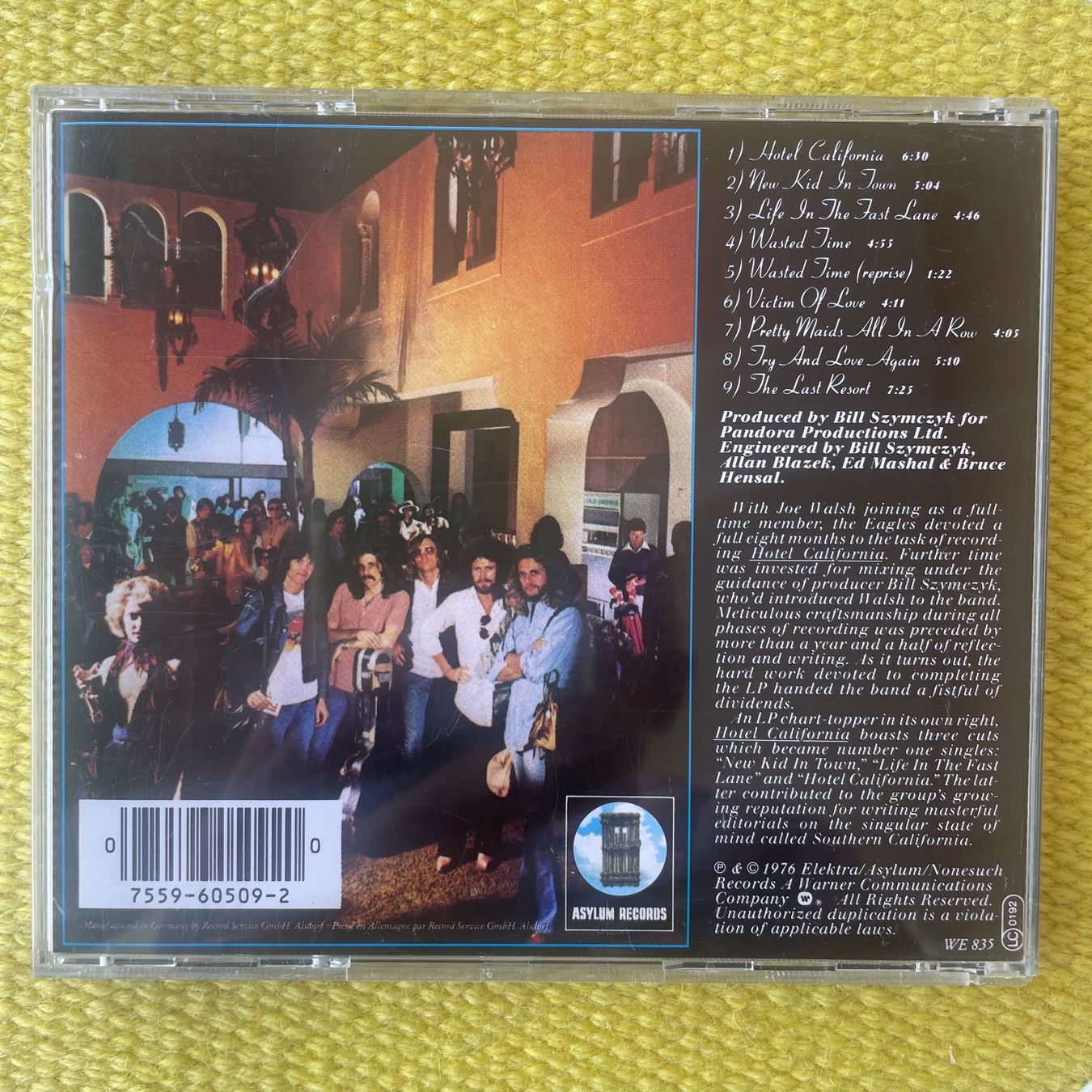 CDs: EAGLES-HOTEL CALIFORNIA – D'occasion à Rorschacherberg par CD-Roli 1
