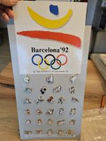 Pins Jeux Olympiques Barcelone 92 lot 27 pièces