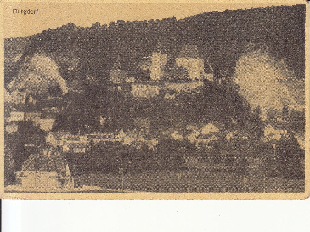 Cartoline postali: Burgdorf 1919 – Usato da Bürglen TG venduto da StampGraf
