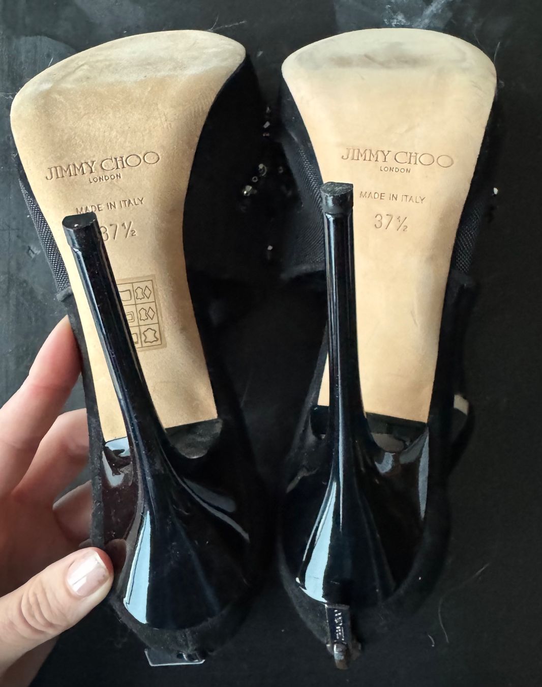 Jimmy Choo Scarpe da donna: NEW Jimmy Choo heels 37.5 – Nuovo (secondo la descrizione) da Zürich venduto da jeya101 2