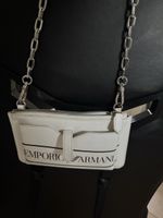 Emporio Armani Tasche weiss Damen Kette guter Zustand