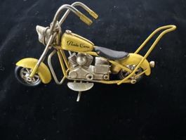 Metall Motorrad Chopper "Punto Cana" Deko Figur